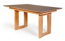 Standard Furniture Komforto Tisch Massivholztisch Holztisch m. Glasplatte Tische