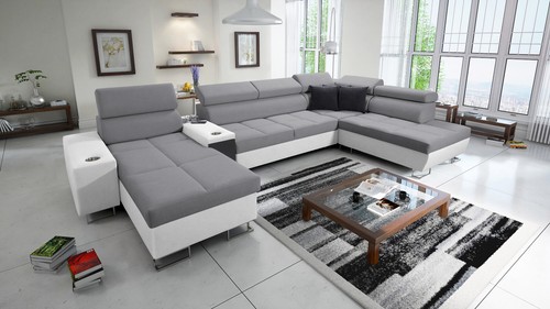 Ecksofa mit schlaffunktion - ecksofa,