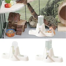 Kaninchen Hamster Haustier Trinknapf Flasche Futterautomat Meerschweinchen Wasse