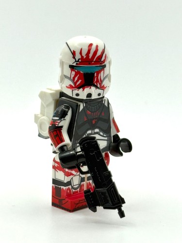 Custom red clone commando - custom,