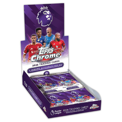 Topps chrome premier league - chrome,