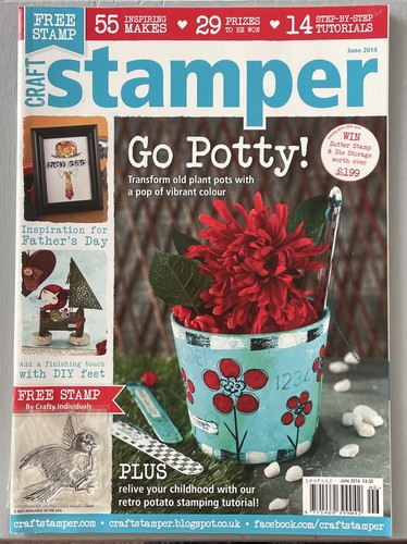Craft stamper magazine june - magazine,