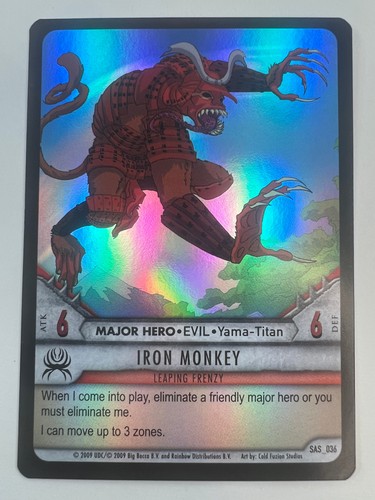 Huntik iron monkey ultra - huntik, "ultra