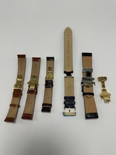 Konvolut hochwertiger Leder-Uhrenarmbänder , Constantin Weisz 