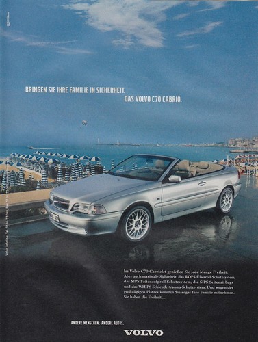 Volvo cabrio reklame - cabrio,