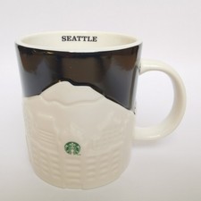 STARBUCKS ©2012 . City Mug 3D Relief SEATTLE MiC . USA Tasse Welt
