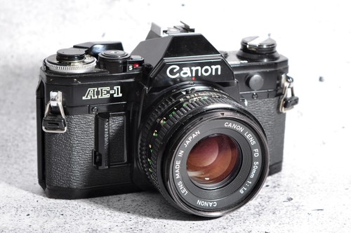 Canon schwarz mit fd - canon,