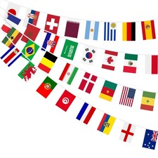 Fahnen Wimpelkette, Flaggen