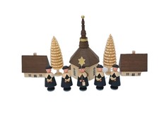 Kurrende mit Seiffener Kirche