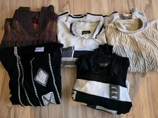  5x Vintage Strickpullover – Carlo Colucci, Monello, Morvi – 80er/90er Style 