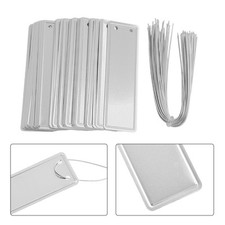 Aluminium Pflanzenetiketten f??r G?rtner 50 St??ck doppelseitige Metall Baumsch