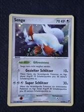 Pokémon Karte Sengo 14/100 Holo • Set EX Sandsturm Deutsch Pokemon Vintage 