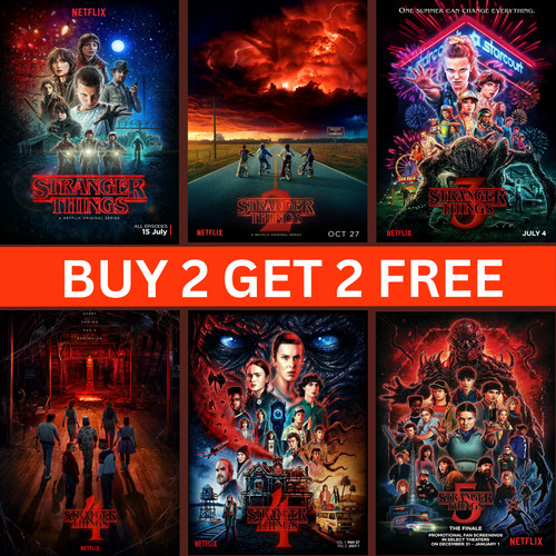 Stranger things poster - stranger,