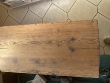 Alte Runddeckeltruhe