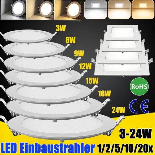 24w led panel einbaustrahler - led,