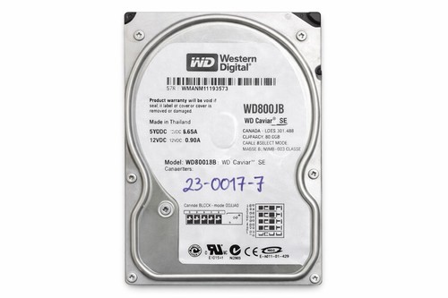 Western digital wd800jb - digital, 80gb