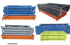 1x 9,1-12,6 lfm. Palettenregal Hochregal Regal Lagerregal Regale Schwerlastregal