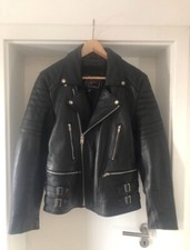 Lederjacke MDM, Jofama, Petroff, Motorradjacke, Old School, Metal Kutte