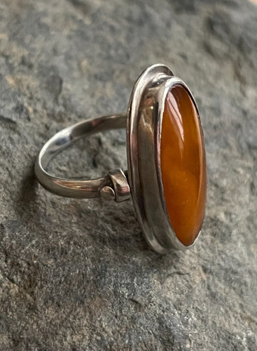 Feiner zarter bernstein ring - feiner,