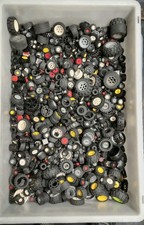 Über 3kg Lego Reifen & Felgen Konvolut aus den 70er/80er/90er/2000er bis Heute.