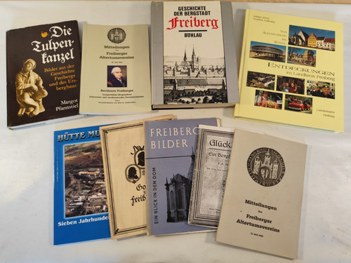 Konvolut buch freiberg bergbau - konvolut,
