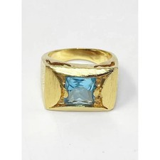 Estate 10K Gelbgold Über Blau