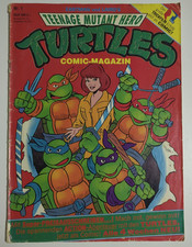 Teenage Mutant Hero Turtles Comic Magazin 90er Heft 1
