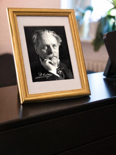 Repro autogramm karl may - -,