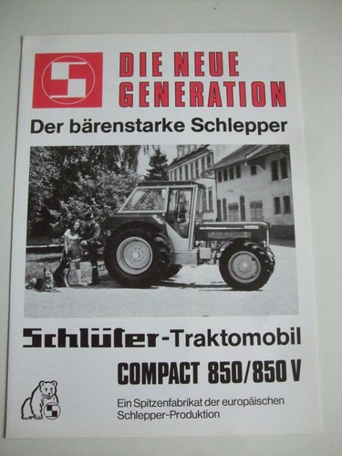 Schlüter trecker die - trecker, neue