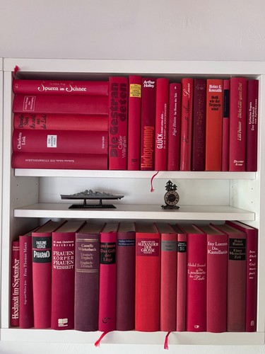 Vintage deko bücher - x,