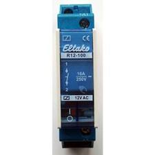 Eltako R12-100-12V Schaltrelais Nennspannung: 12 V Schaltstrom (max.): 8 A 1 ...