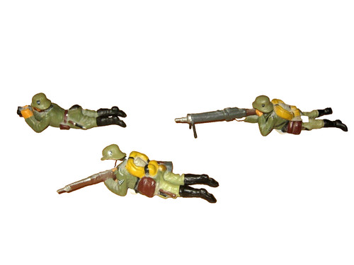 Lineol massefigur soldaten - lineol, massefigur: