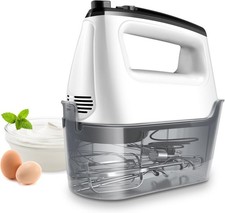 Elektrischer Handmixer für die Küche, 400 W, mit Aufbewahrungstasche, 6