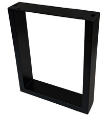 Bankkufe schwarz Sitzbank Kufe