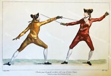 Fechten fencing Fechtlehrer