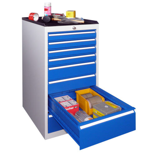 Schubladenschrank metall - metall, /