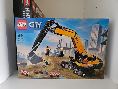 Lego 60420 city gelber bagger - lego,