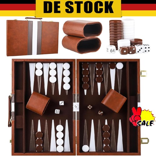 Backgammon koffer brettspiel - backgammon,