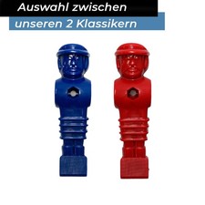 11 Kickerfiguren Master Cup 16 mm blau oder rot
