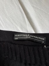 langer schwarzer Rock von Peruvian connection Gr.S