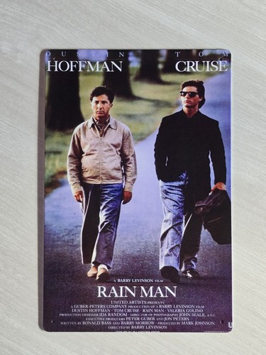 Rain man blechschild dustin - rain,