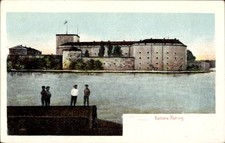 Ak Vaxholm Schweden, Festung - 4856281