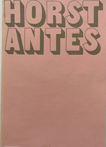 Horst antes katalog 1976 - antes,, katalog,