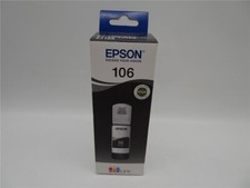 Original Epson 106 / T00R1 / 106PBK Tintenflasche Photo Black für ET-7700 Series