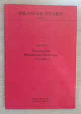 Französische Phonetik und Phonologie. Ein Grundkurs - Peter Röder (Guter Zustand