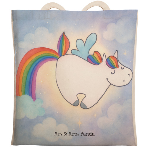 Tote bag einhorn fliegendes - einhorn,