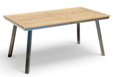 ALEOS. Edelstahl A-Grade Teak