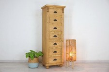 schöne Vintage Hochkommode in im Landhausstil, in Weichholz massiv