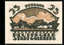 Notgeld Goldberg, 1922, 25