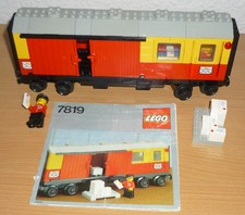 Lego Eisenbahn 7819 Postwaggon v. 1983 + OBA